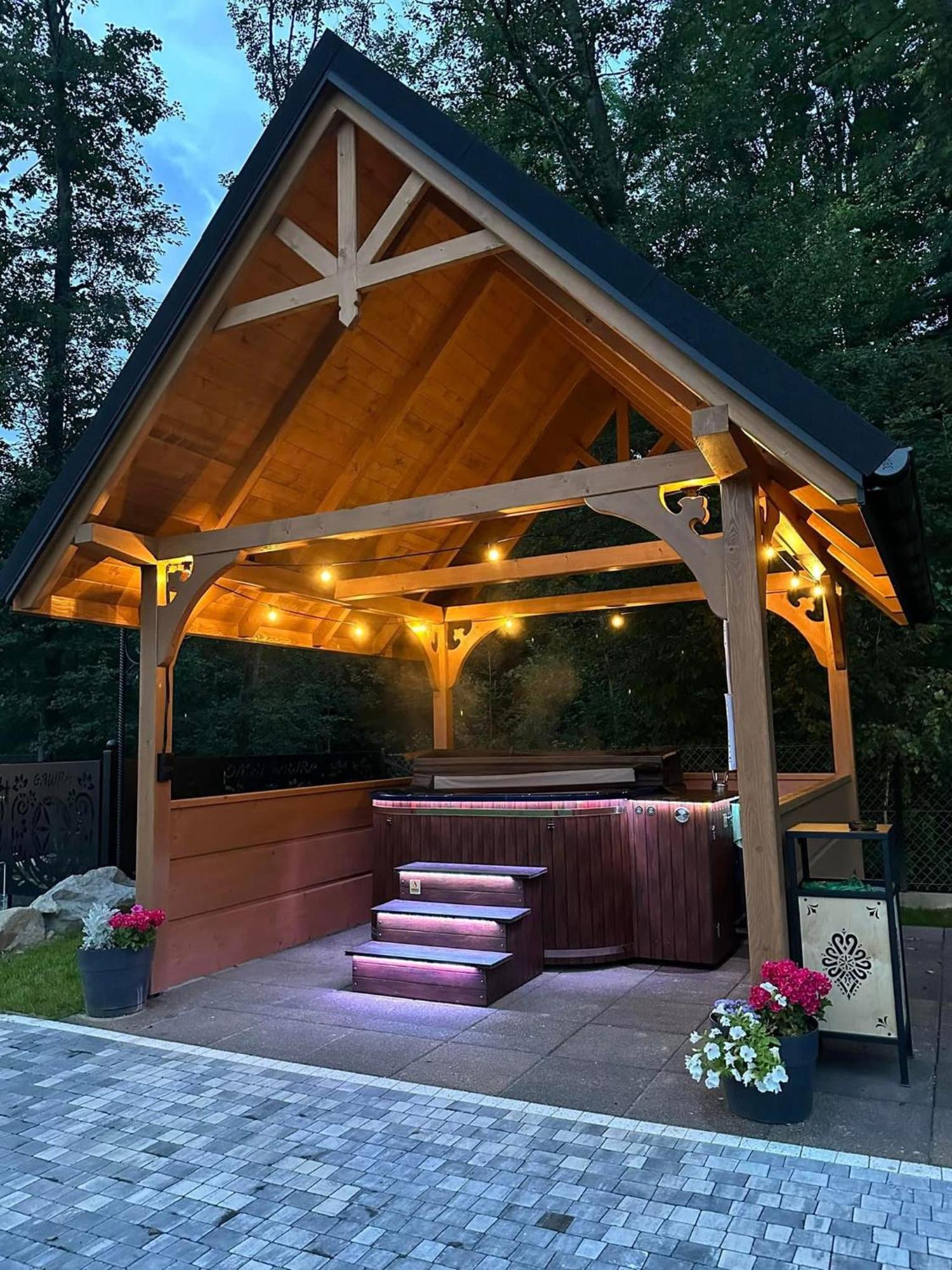 Domki Gawra Z Jacuzzi Zakopane Eksteriør bilde